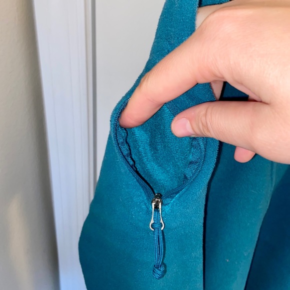 Columbia Teal Fleece Zip-up Jacket XL - Picture 8 of 11